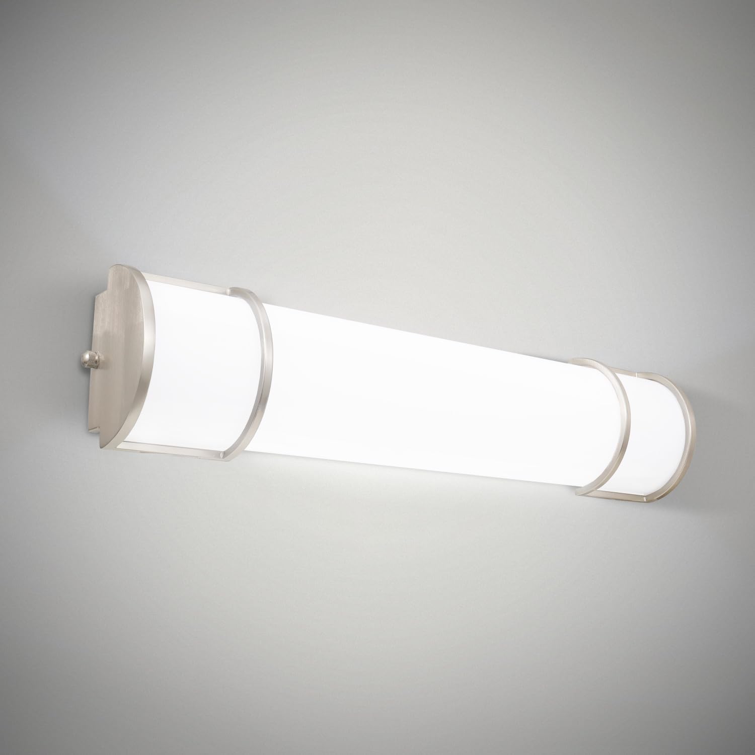 Nickel Dimmable LED Bathroom Vanity Light Bar