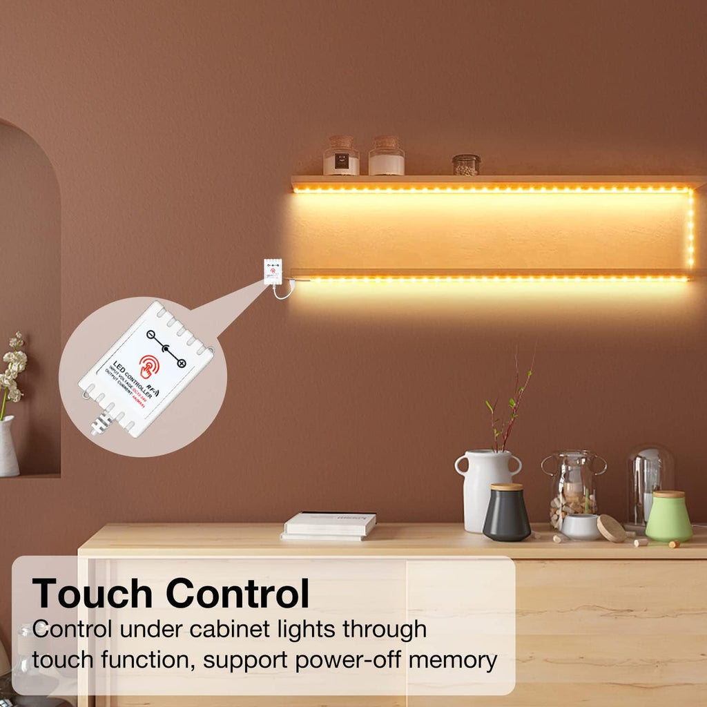 Dimmable LED Under Cabinet Lighting Kit