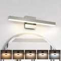 Brushed Nickel Modern Bathroom Vanity Light Fixture