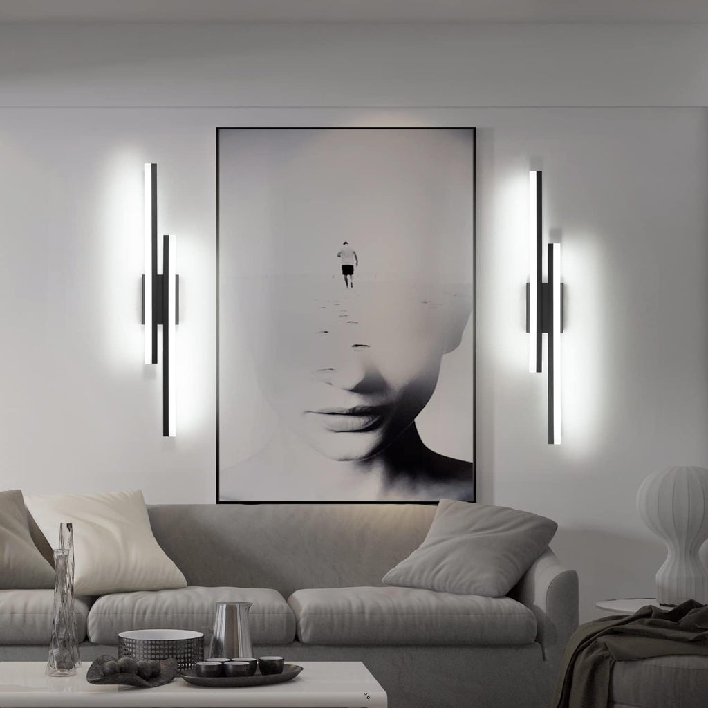 Dimmable Black LED Bathroom Vanity Light Bar