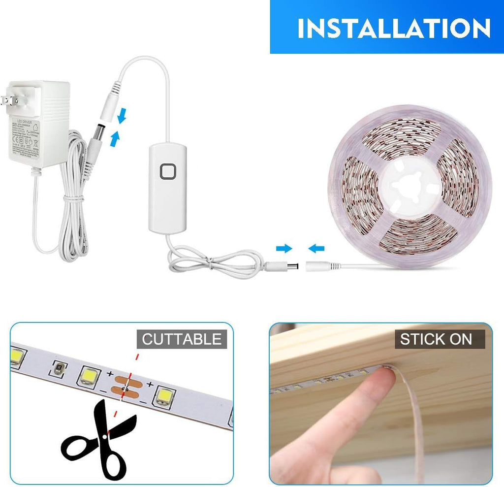 immable Warm White LED Under Cabinet Light Kit