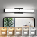 Dimmable LED Black Bathroom Vanity Light Bar