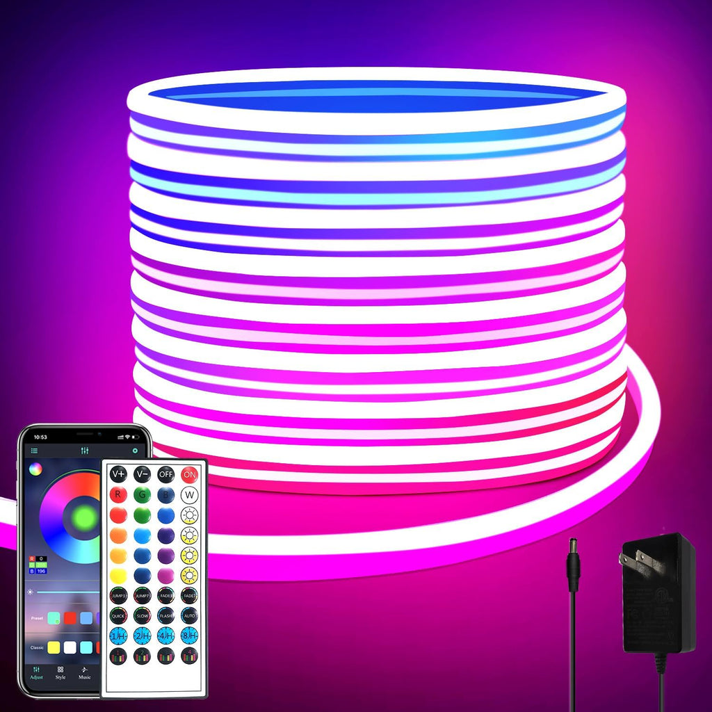 Smart Waterproof RGB Flexible Neon LED Lights