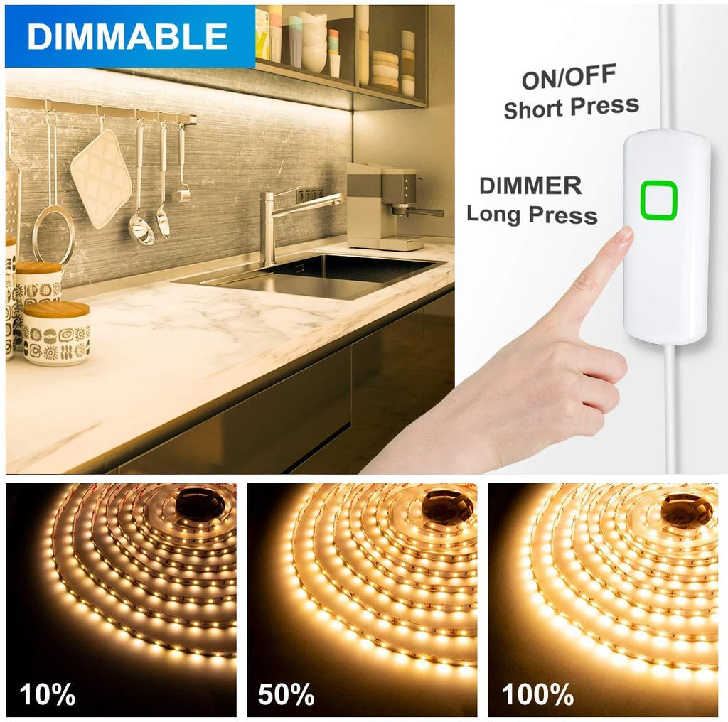 immable Warm White LED Under Cabinet Light Kit