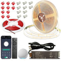 Smart Dimmable CCT COB LED Strip Light Kit