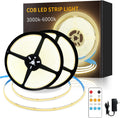 Dimmable Warm White COB LED Strip Lights