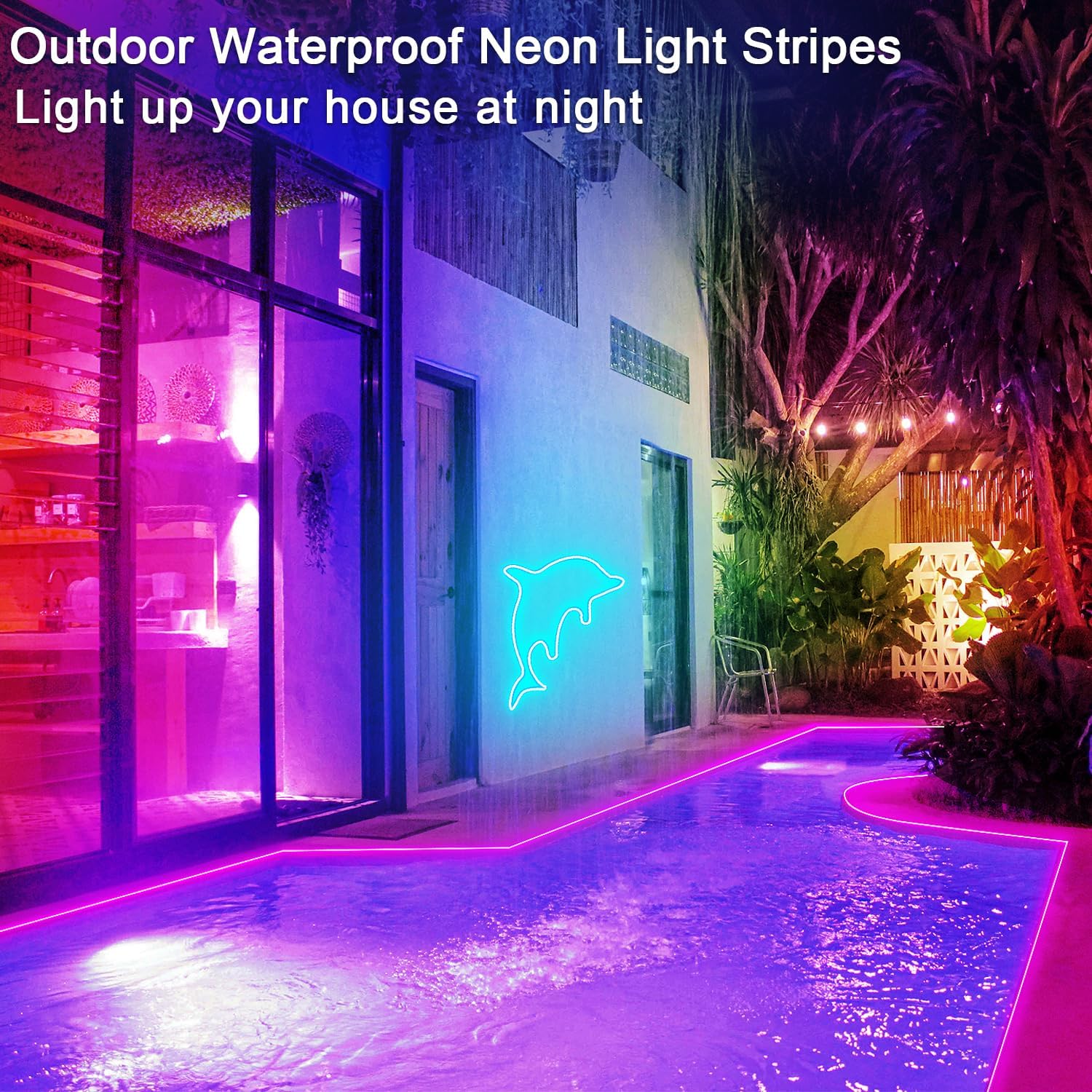 Smart Waterproof RGB Flexible Neon LED Lights